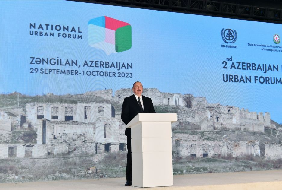 Prezident İlham Əliyev: Zəngilanı mühüm nəqliyyat qovşağı hesab edirik