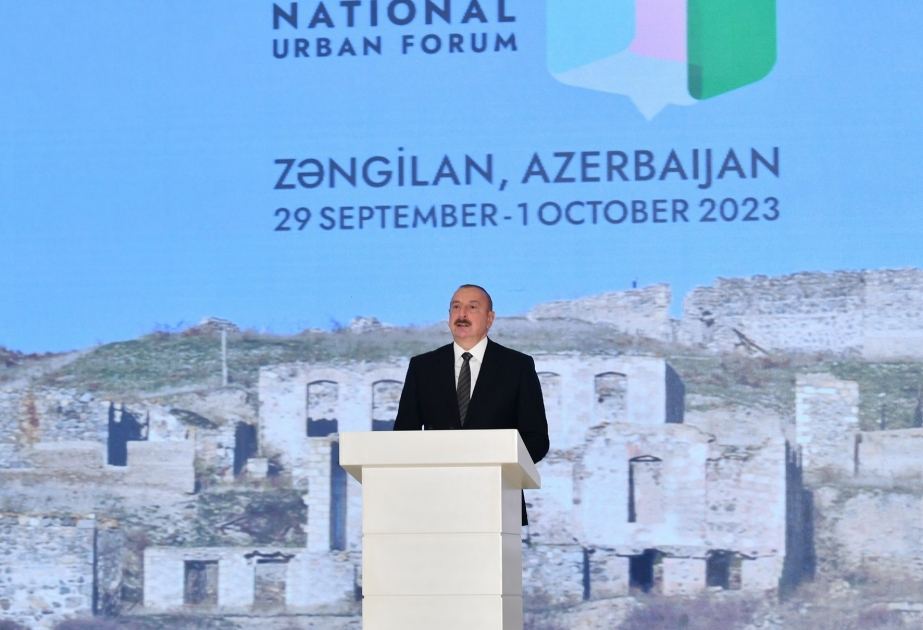 Prezident İlham Əliyev: Torpaqlarımızda separatçılığa son qoyulub, bu, bizim güclü siyasi iradəmizin göstəricisidir