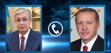 Ərdoğanla Tokayev arasında telefon danışığı olub
