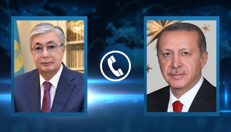 Ərdoğanla Tokayev arasında telefon danışığı olub