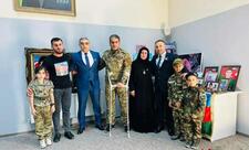 "Dayaq"  şəhidin anım günü  tədbirində iştirak edib