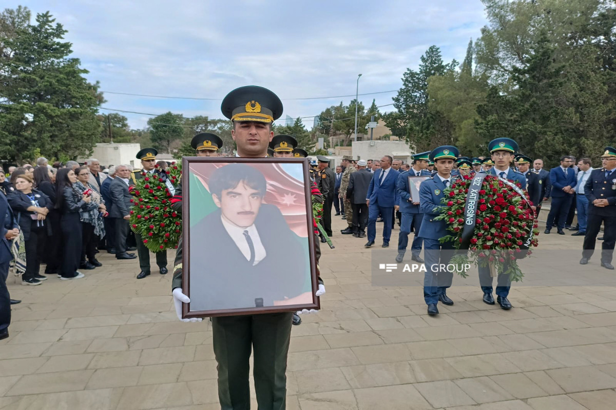 31 il əvvəl Daşaltıda itkin düşən şəhid Veysəl Qasımovun qalıqları II Fəxri xiyabanda dəfn olunub