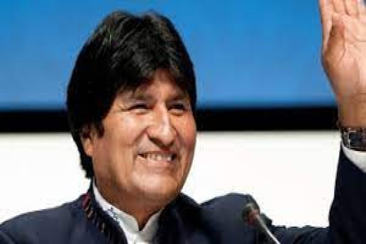 Evo Morales Boliviya prezidentliyinə namizəd olub