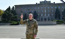 Prezident İlham Əliyev Xankəndi şəhərində Azərbaycan Respublikasının Dövlət Bayrağını ucaldıb və çıxış edib (FOTO) (YENİLƏNİB) (VİDEOYAYIM)