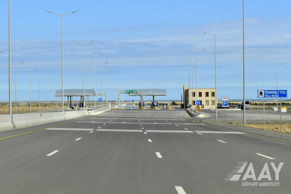 Ödənişli yolda ödəmə məntəqələri və qiymət cədvəli açıqlanıb