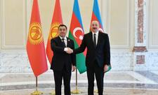 Prezident İlham Əliyev Qırğızıstan Prezidenti Sadır Japarov ilə görüşüb