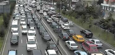 Bakıda bu yollarda sıxlıq var - SİYAHI