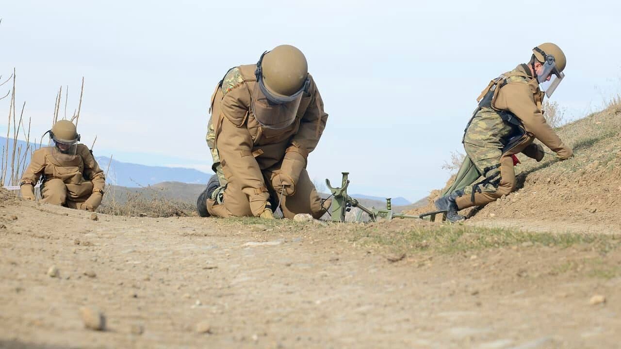 Azad edilmiş ərazilərdə daha 61 mina, 579 PHS aşkarlandı - ANAMA