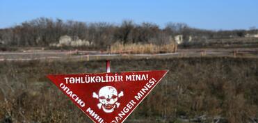 В Лачыне обнаружено большое количество мин