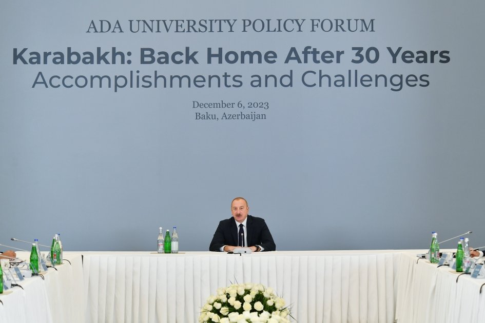 Prezident İlham Əliyev: Ermənistan yaxşı qonşu olarsa, öz suverenliyini qoruyub saxlaya bilər