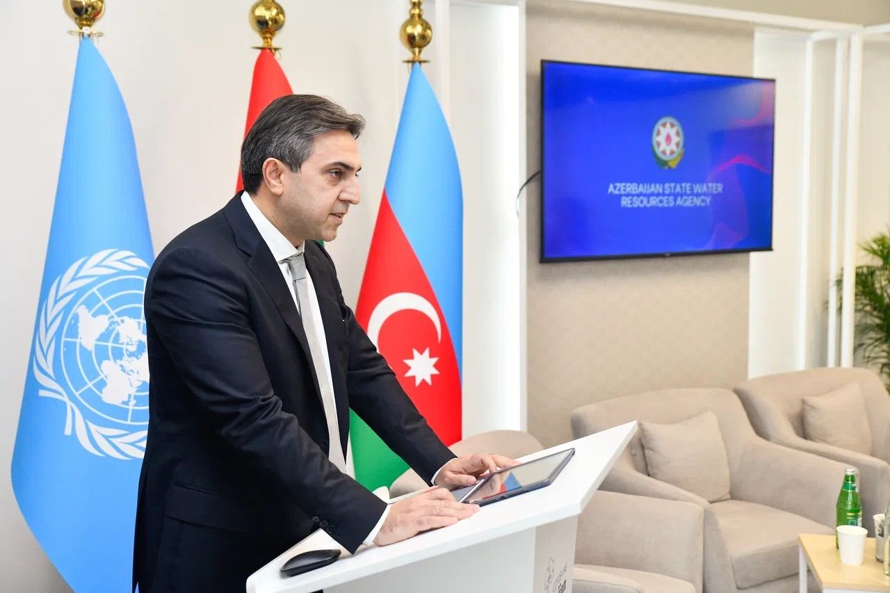 COP28-də alternativ su mənbələrindən istifadə istiqamətində nəzərdə tutulan işlər barədə məlumat verilib  - FOTO