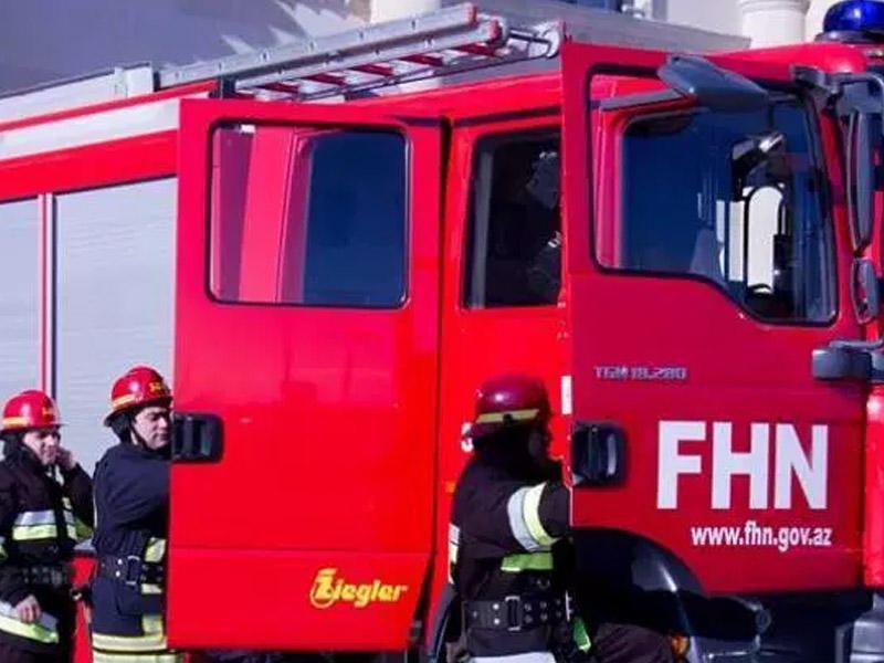 Bakıda müxtəlif təyinatlı obyektdə yanğın olub