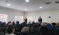 Prezidentliyə namizəd Qüdrət Həsənquliyev Xətai rayonunda seçicilərlə görüşüb