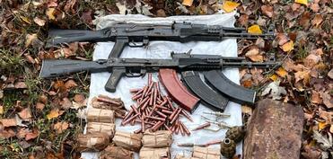В Сумгайыте обнаружены оружие и боеприпасы