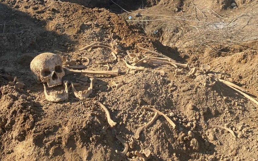 В Агдаме обнаружены человеческие кости