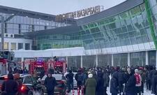 Astana aerportunda yanğın reyslərin gecikməsinə səbəb olub