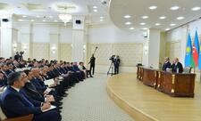 Prezident İlham Əliyev və Prezident Kasım-Jomart Tokayev mətbuata bəyanatlarla çıxış ediblər - YENİLƏNİB