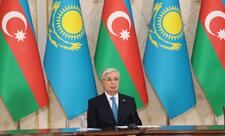 Prezident İlham Əliyev və Prezident Kasım-Jomart Tokayev mətbuata bəyanatlarla çıxış ediblər - YENİLƏNİB