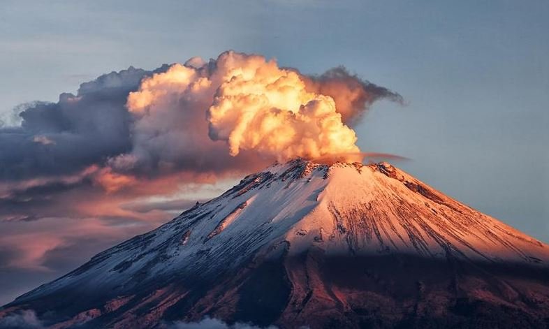 Meksikada Popokatepetl vulkanı aktivləşib