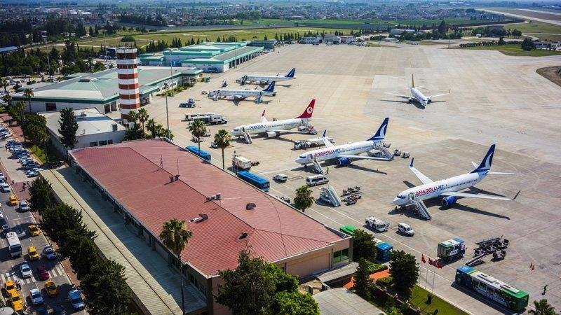 Mart ayında Adana Beynəlxalq Hava Limanına gələn sərnişinlərin sayı 1 milyonu ötüb
