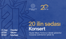 Heydər Əliyev Fondunun 20 illiyinə həsr olunan konsert keçiriləcək - VİDEO