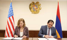 ABŞ-Ermənistan hərbi əməkdaşlığı müzakirə olunub, saziş imzalanıb