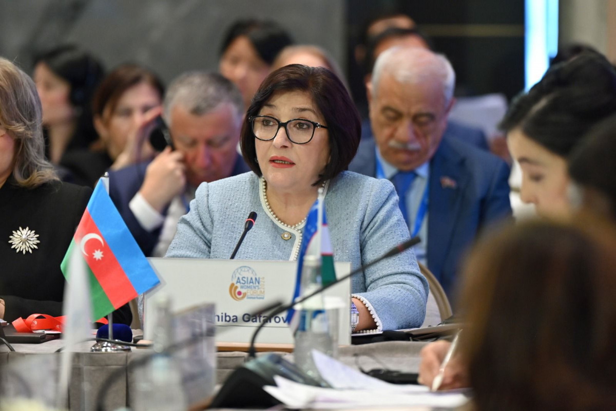Milli Məclis sədri Asiya Qadınlar Forumunda Böyük Qayıdış və COP29 barədə məlumat verib