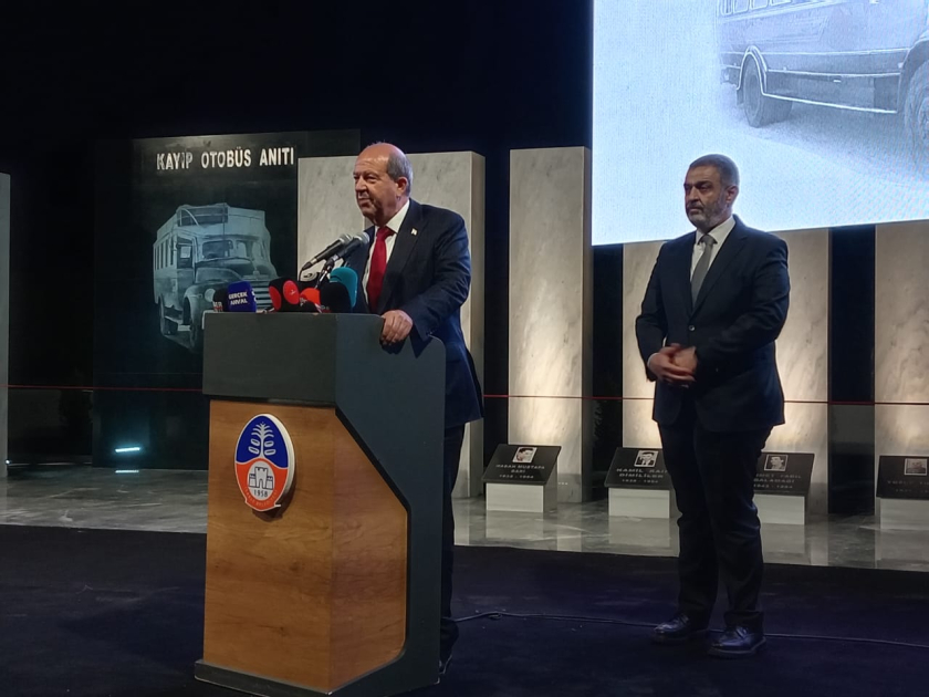 Milli Məclisin deputatları Şimali Kiprdə “İtirilmiş avtobus” abidəsinin açılışında iştirak ediblər