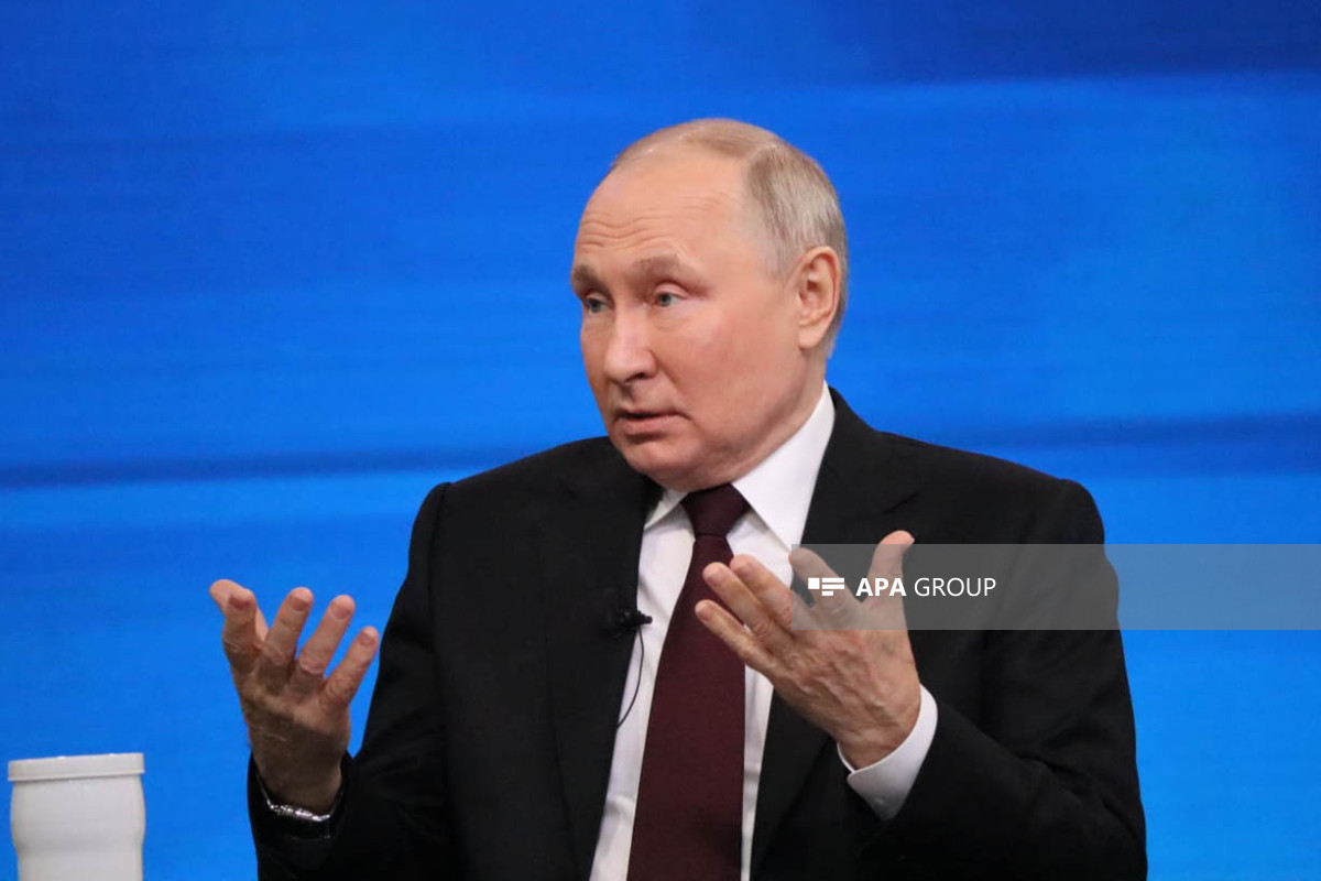 Putin: Ukrayna ilə bağlı sülh danışıqlarına hazırıq, lakin İsveçrədəki konfransa dəvət edilmədik