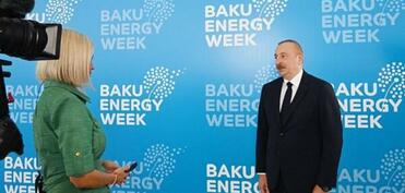 Euronews представил интервью с президентом Алиевым