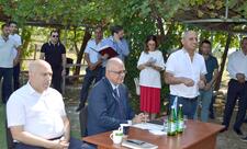 Elçin Mirzəbəyli Pirhəsənli və Növçü kəndlərində seçicilərlə görüşüb