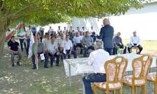 Elçin Mirzəbəyli Pirhəsənli və Növçü kəndlərində seçicilərlə görüşüb