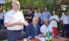 Elçin Mirzəbəyli Pirhəsənli və Növçü kəndlərində seçicilərlə görüşüb