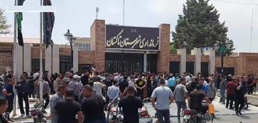 Takistanda yenidən etiraz aksiyası keçirildi