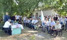 Elçin Mirzəbəyli Muradlı və Ərəbsarvan kəndlərində seçicilərlə görüşüb
