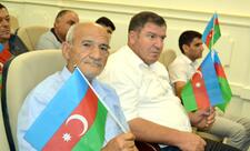 Elçin Mirzəbəyli Ağsu Mədəniyyət Evində seçicilərlə görüşüb