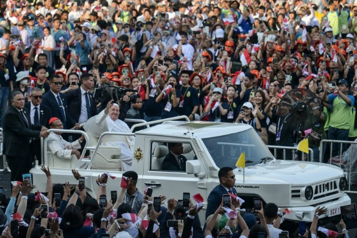 İndoneziyada Roma Papasına terror təhdidi ilə bağlı 7 nəfər həbs edilib