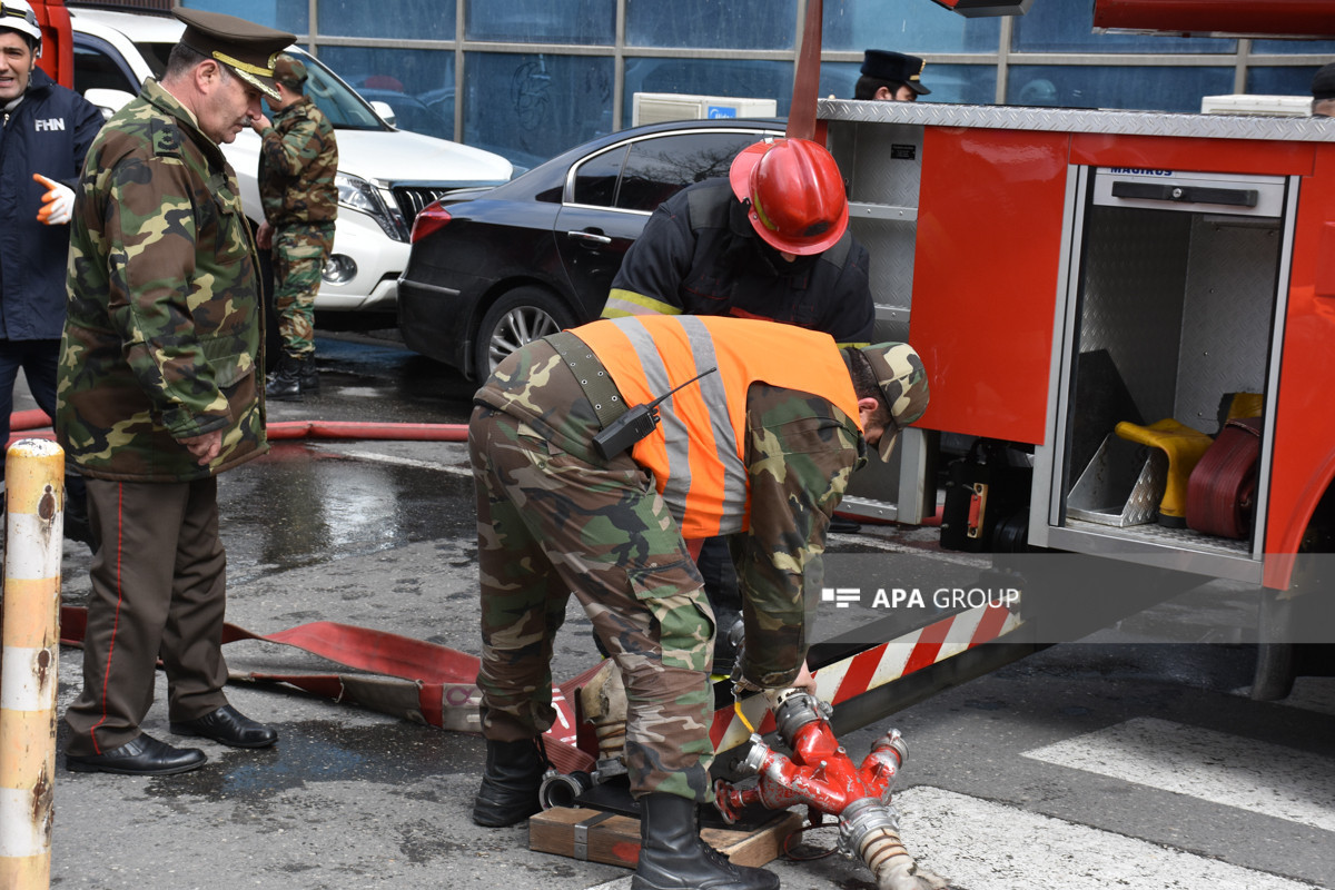 FHN: Ötən sutka 31 yanğına çıxış olub, 3 nəfər xilas edilib