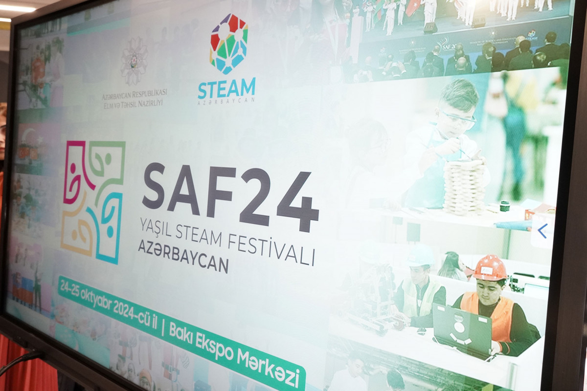 Beynəlxalq Yaşıl STEAM Azərbaycan Festivalı ilə bağlı brifinq keçirilib