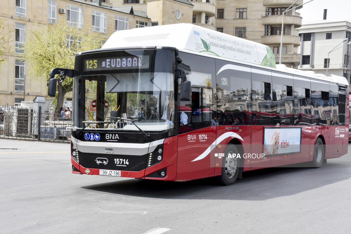 Bakıda 5 marşrut xətti üzrə avtobusların hərəkət sxemi dəyişdirilir