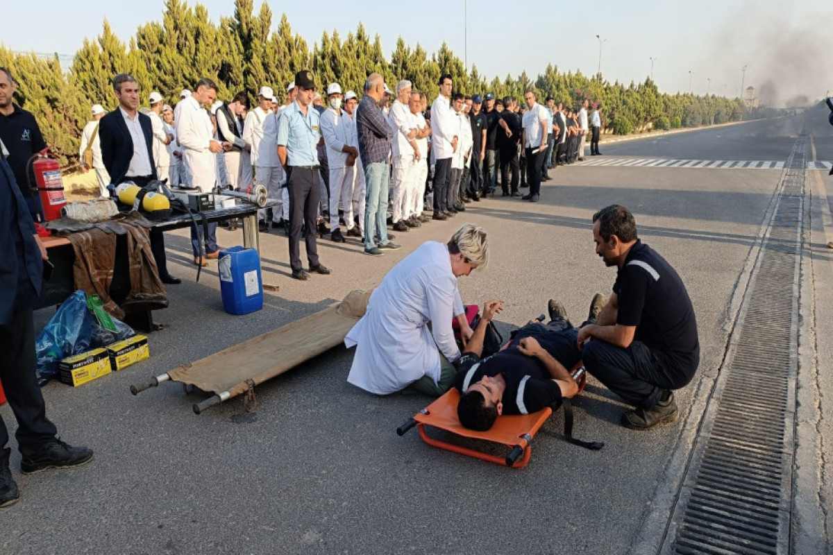 "Azərsun" Sənaye Parkında təlim keçirilib