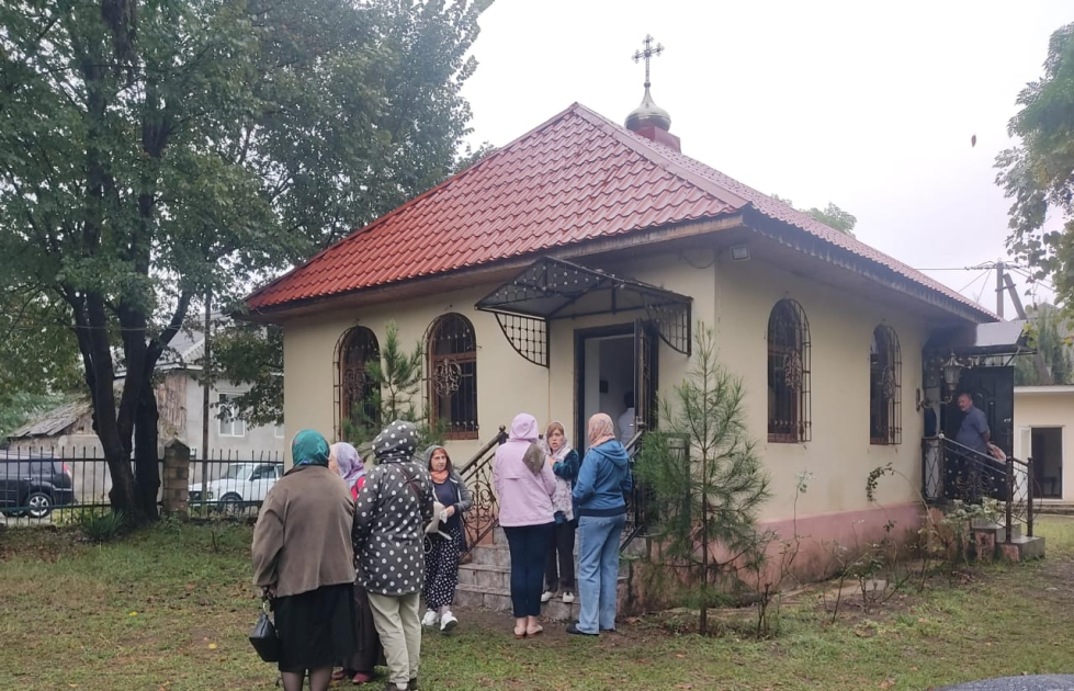 Lənkərandakı pravoslav məbədində Müqəddəs taxt-tac bayramı günü qeyd olunub