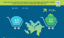 Azərbaycanın qeyri-neft ixracı bu il 1,3% artıb