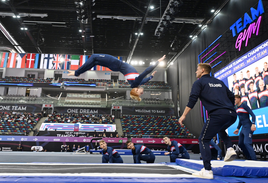 Bakıda keçirilən “TeamGym” üzrə Avropa çempionatında ilk finalçılar bəlli olub