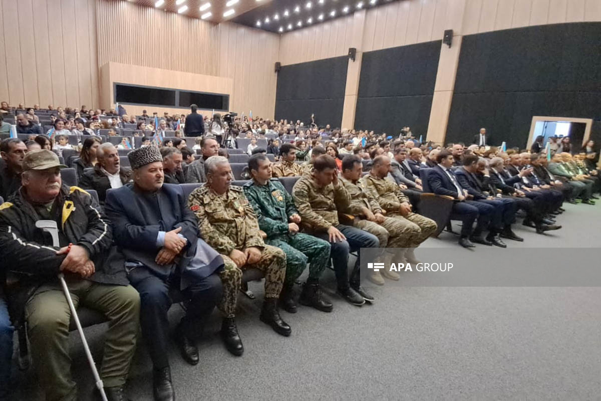 Şuşada "Xarı bülbül qoxulu zəfər günü" adlı tədbir keçirilib -FOTO