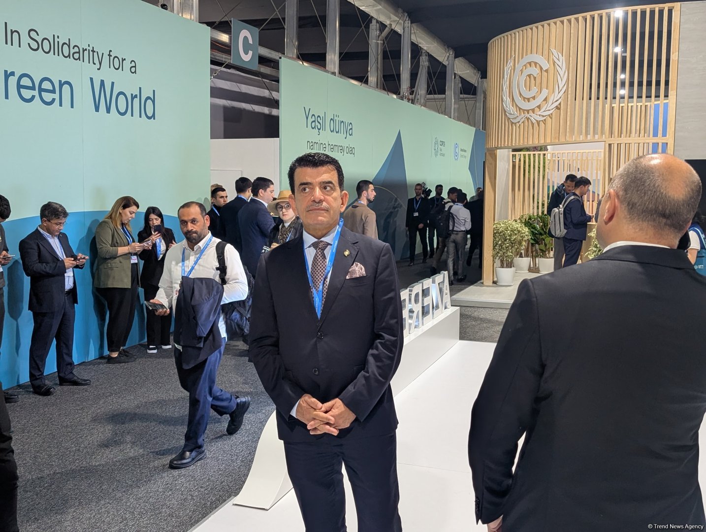 İSESCO-nun baş direktoru COP29-da Azərbaycan pavilyonu ilə tanış olub