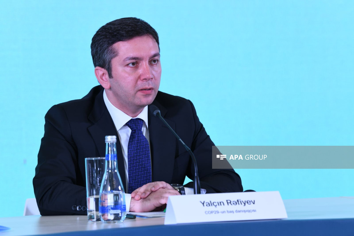 Yalçın Rəfiyev: Azərbaycanın COP29-a sədrliyi iqlim dəyişikliyinə ən həssas dövlətlərin səsinin eşidilməsini təmin edəcək