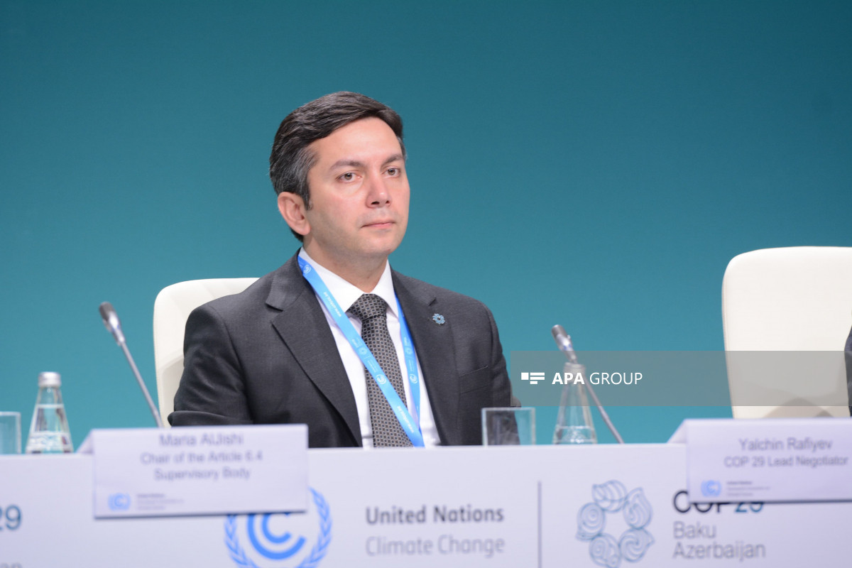 COP29-un baş danışıqçısı tərəfləri yeni kollektiv kəmiyyət hədəfləri üzrə sənədin ilkin mətnini razılaşdırmağa çağırıb