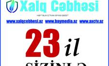 “Xalq Cəbhəsi” qəzeti-23