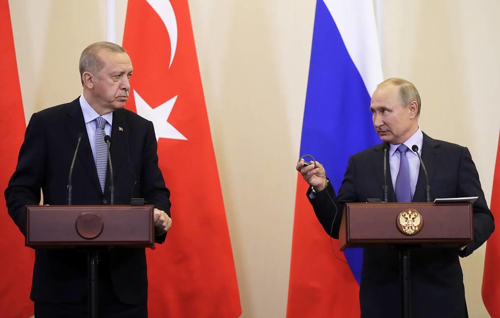 Putin Ərdoğanla danışdı